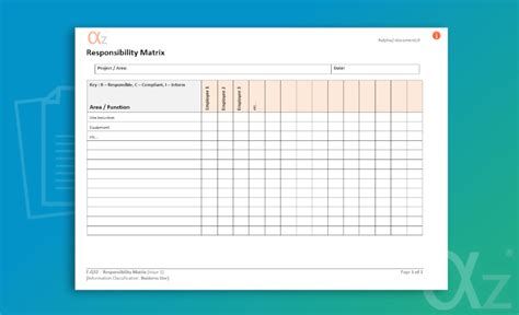 Image result for Acqnotes Responsibility Matrix