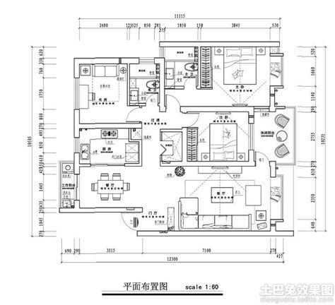 120平方米房户型图,120平米房子户型图(第2页)_大山谷图库