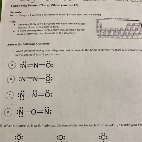 which of the following lewis diagrams best represents the bonding in ...