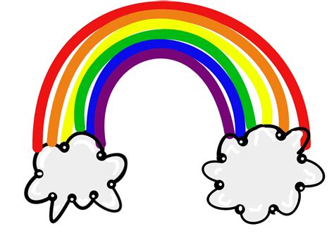 Rainbow Clip Art Pictures – Clipartix