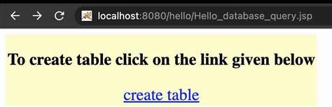 JSP Database Connection 的图像结果