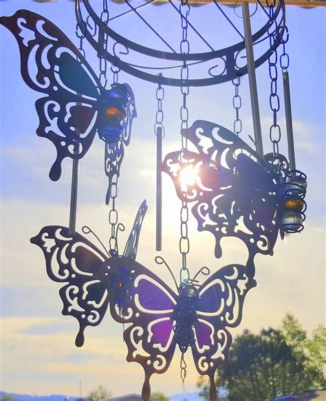 Make The Best of Things: DIY Butterfly Wind Chime Dollar Store Crafts