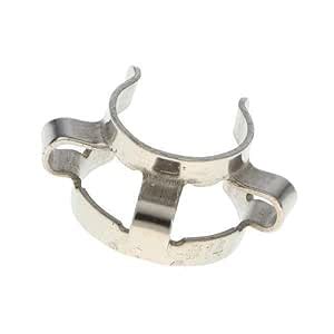 Buy MERISHOPP®5xStainless Steel Test Tube Clamp Keck Clips Ground ...