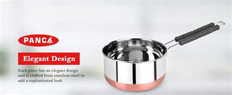 Buy PANCA Sauce Pan Set For Tea, Milk Pan, Copper Sauce Pan Combo Set ...