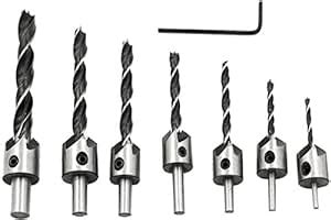 Cute critters Carbon Steel Steel 3-Point Round Woodworking Counterbore ...