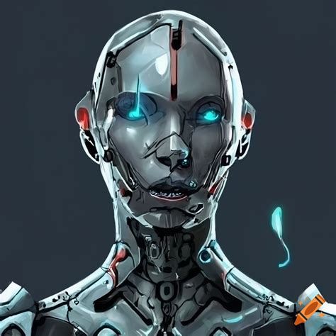 Cyborg Character Design 的图像结果