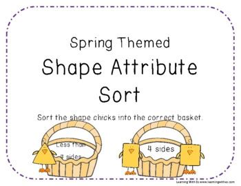 Image result for Shape Sorting Spring-Themed