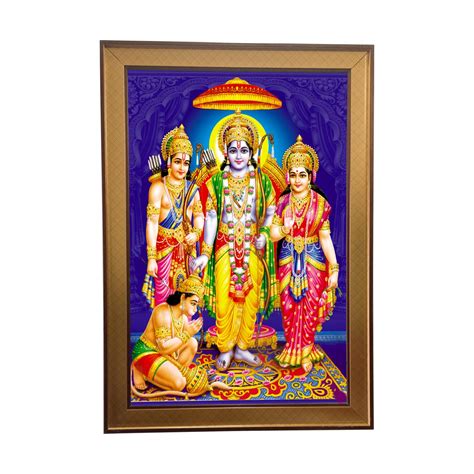 SHASWAT ART Ayodhya ram lalla photo frame for home decor/Ayodhya ram ...