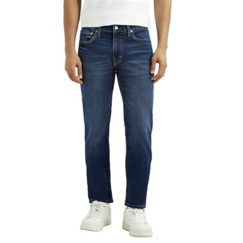 Levi's Men Slim Fit Mid Rise Jeans Dark Indigo