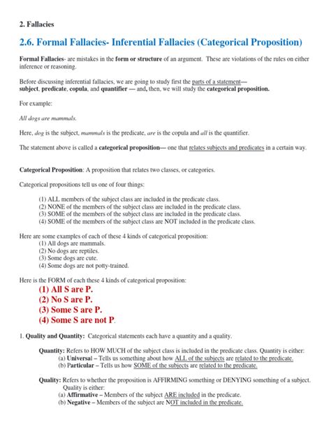 Image result for Formal Fallacies