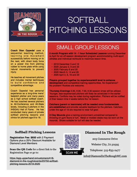 Image result for Pitching Lessons Flyer