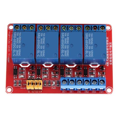 Keenso 4 Channel Relay Module, 4 Channel Relay Board 5V India | Ubuy