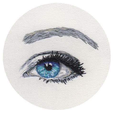 embroidery eyes