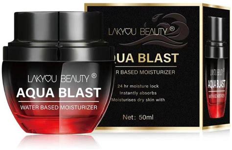lakyou beauty AQUA BLAST WATER BASED MOISTURIZER, 24HRS MOISTURE LOCK ...