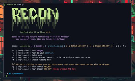 GitHub - dirsoooo/Recon: Recon is a script to perform a full recon on a ...