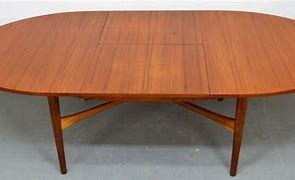 Image result for Mid Century Oval Dining Table