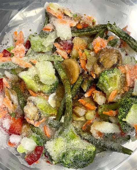 Frozen Stir Fry Vegetables Roasted In Air Fryer