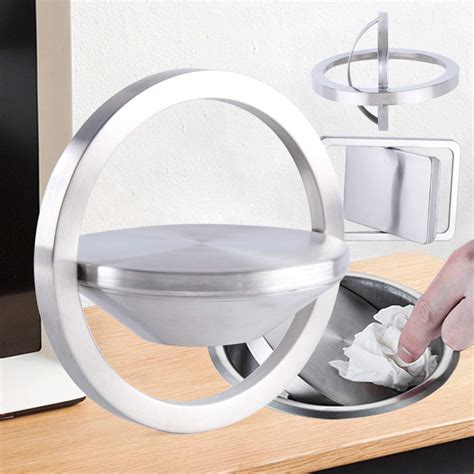 Trash Bin Built-in Balance Flap Cover, Countertop India | Ubuy