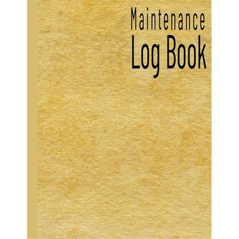 Buy Maintenance Log Book: Repair & Service Record Sheets for Home ...