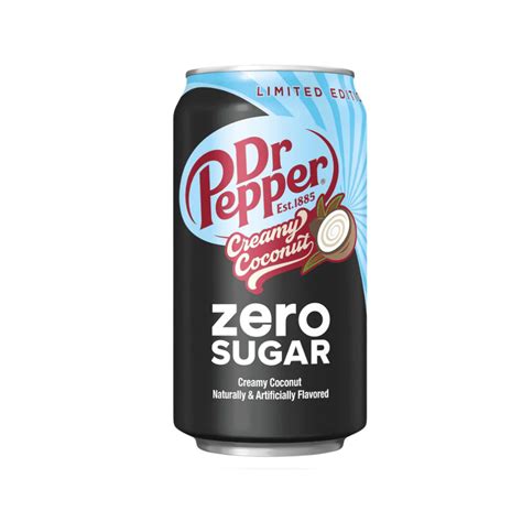Dr Pepper Creamy Coconut Zero Sugar - 355ml – Sweet As