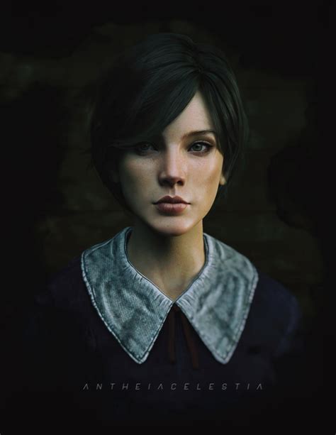 Silent Hill | Alessa Gillespie portrait by antheia3D on DeviantArt