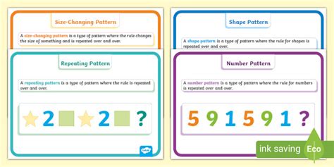 Image result for Repeating Patterns Math On Bond Paper