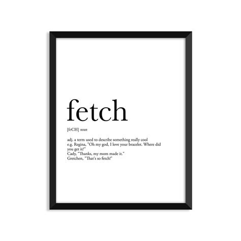 Image result for Fetch Definition
