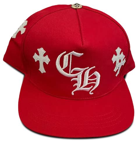 Buy Chrome Hearts Cross Patch Snapback 'Red' - 1383 100000701CPBH RED ...