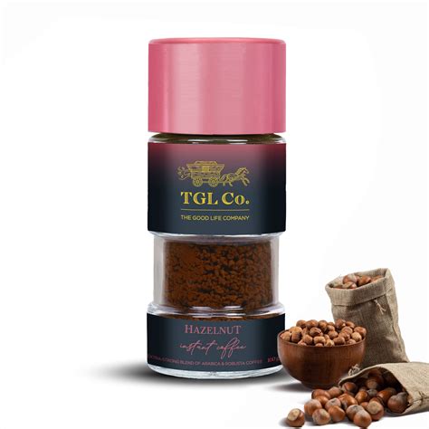 Buy Hazelnut Instant Coffee | Hazelnut Flavored Coffee – The Good Life ...