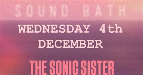 RESTORATIVE YIN YOGA & SOUND BATH MEDITATION (THE SONIC SISTER ...