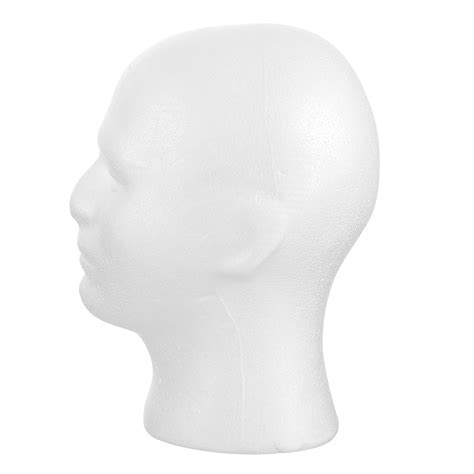 Hemobllo Male Styrofoam Mannequin Head Man Mannequin Mannequin Foam ...