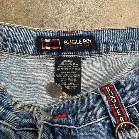 Y2K style Bugle Boy jeans in fair condition Has... - Depop