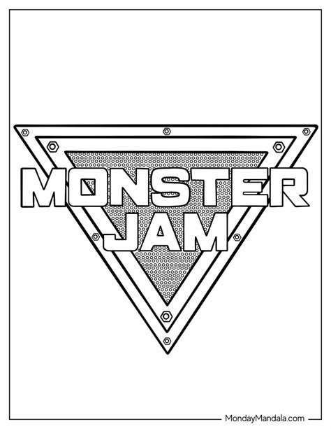Monster jam coloring pages – Artofit