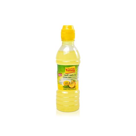 Yamama Lemon Juice Substitute 330ml - Spinneys UAE