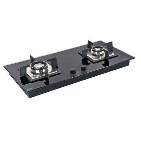 Buy Lowest Price Glen BH 1022 SQ HT DB 2 Burner, Glass Hob Top with ...
