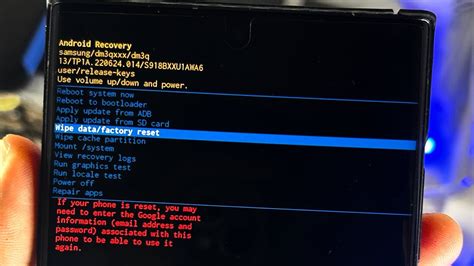 Android Recovery Mode 的图像结果