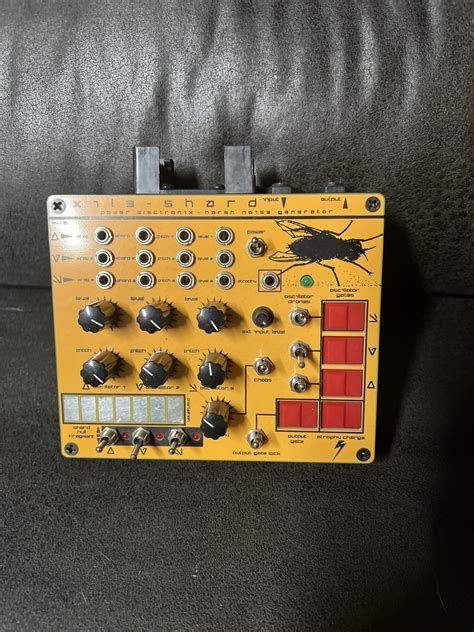 MATRIXSYNTH: X1L3 Shard Harsh Noise Generator - Yellow Model
