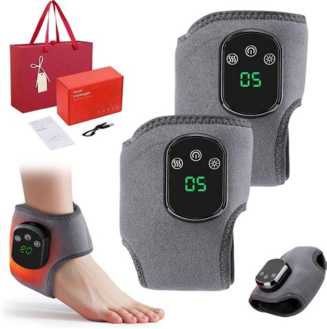 Rejuvacare Foot Massager, Portable Footrenew Massager with 3 Vibration Modes & 5 Heat Levels ...