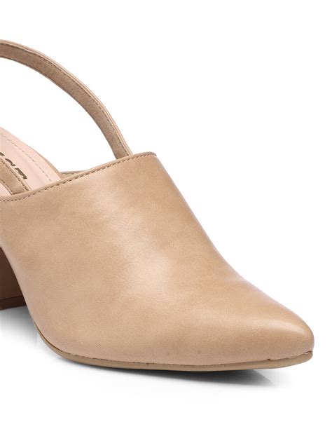GNIST Regular Nude Block Heel Boots – Gnist Footwear