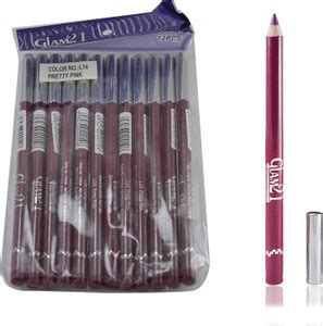 Glam21 PINK GLIMMERSTICKS FOR EYES & LIPS PACK OF 12PCS-PS 1.8 g ...