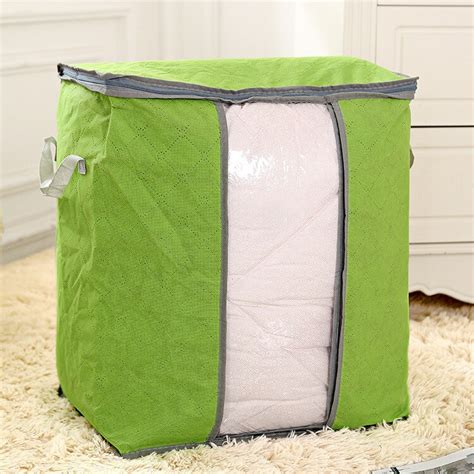 Eco friendly Bamboo charcoal Home Storage Bag Clothes Quilt Bedding ...