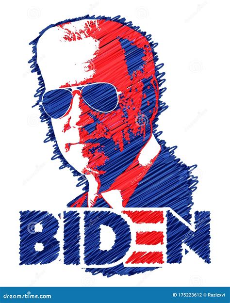 Joe Biden Aviator Sunglasses Editorial Photography - Illustration of ...