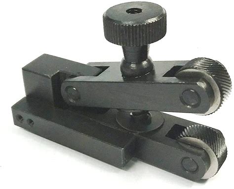 New Mini V-Clamp Adjustable Spring Type Knurling Tool for Lathe Machine ...