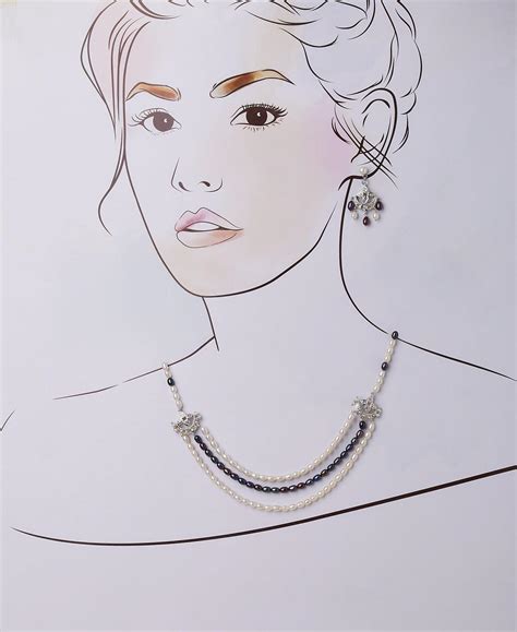 Traditional Real Pearl Necklace Set - Chandrani Pearls