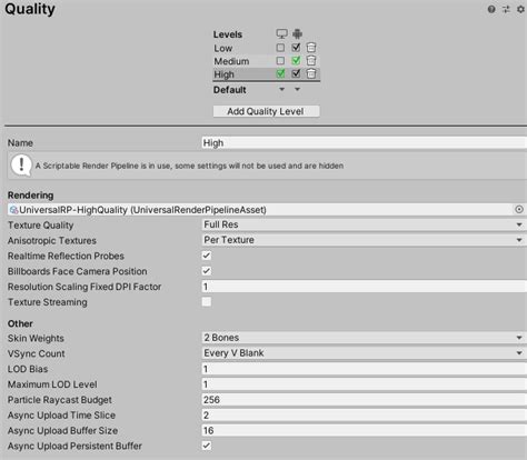 Image result for Unity Render Quality