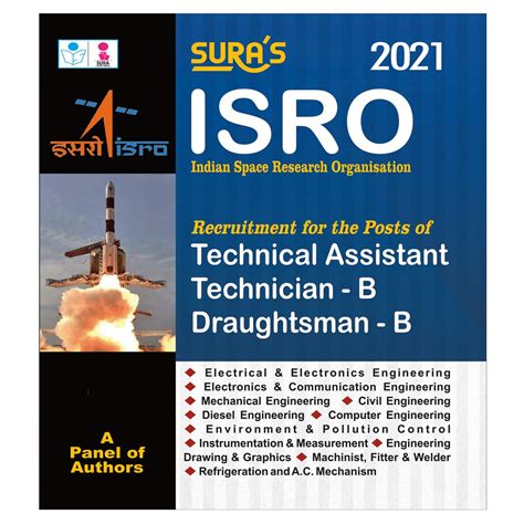 ISRO Technical Assistant , Technician B , Draughtsman B Exam Books ...