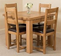 Image result for Glass Kitchen Table with 4 Chairs