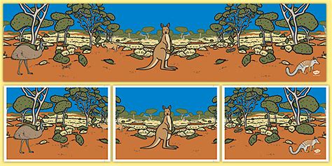 Australian Animal Banner | Small World Display | Twinkl