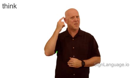 Image result for Think Sign Language