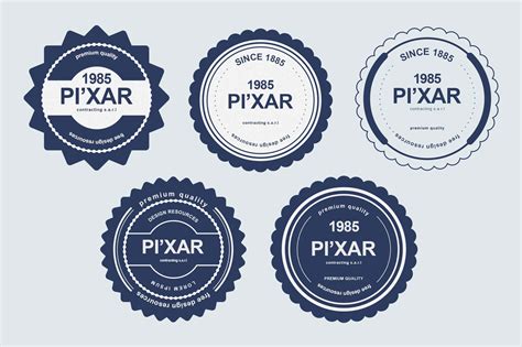 Badge Design Template Free